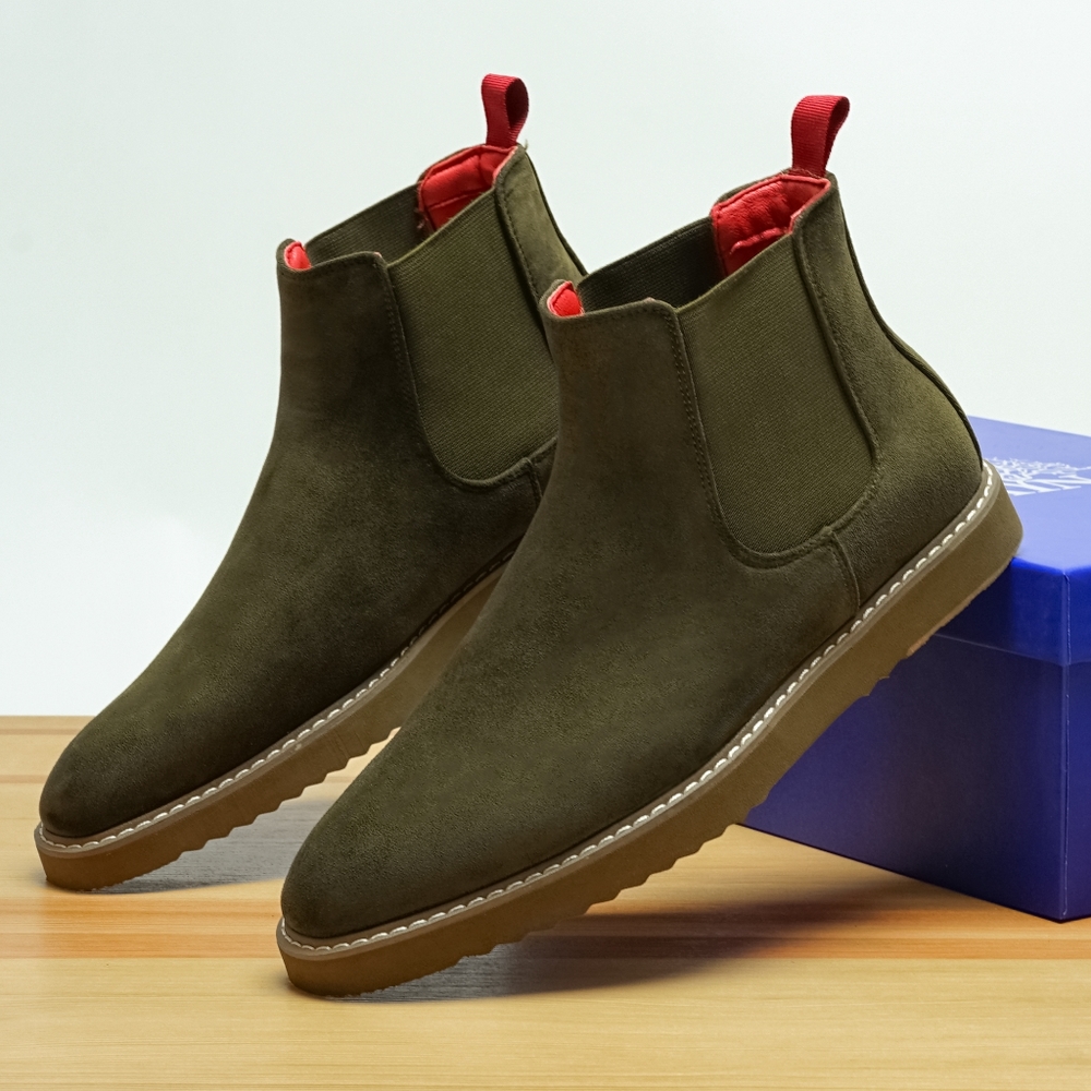 CHELSEA MEN CASUAL BOOT The Loot Olive